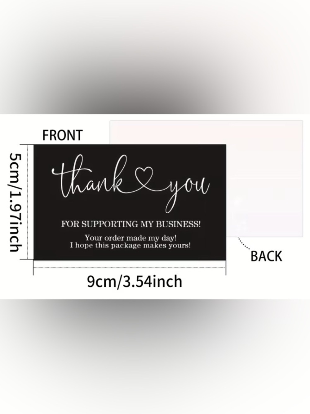Thank You Cards (Set of 25) - Picture 3 of 3